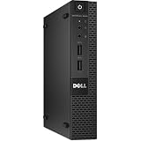 Dell Optiplex 9020 Ultra Small Tiny Desktop Micro Computer PC (Intel Core i3-4160T, 8GB Ram, 256GB Solid State SSD, WiFi, HDMI Win 10 Pro (Renewed)