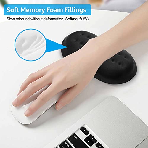 Vankey Mouse Wrist Rest, Soft Memory Foam Wrist Support for Mouse, Non