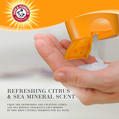 Arm & Hammer Dog Shampoo, Ultra Fresh Shed Control Dog Shampoo & Puppy
