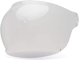 Bullitt Bubble Face Shield Clear with Black Tab