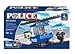 Ausini City Helicopter Surveillance Patrol Unit Building Blocks Educational Set Compatible Parts, 47-Piece