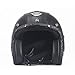 AUTOPDR Open Face Vintage Motorcycle Helmet PU Leather Helmets 3/4 Motorcycle Chopper Bike Helmet with Goggle Mask XL(61-62cm)