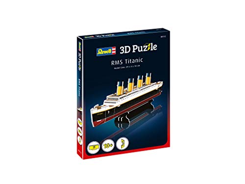 Revell 3D Puzzle 00112 I RMS Titanic I 30 Teile I 2 Stunden Bauspaß für Kinder und Erwachsene I ab 10 Jahren I Das wohl… – Bild 7