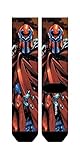 X-Men Magneto Sublimated Crew Socks