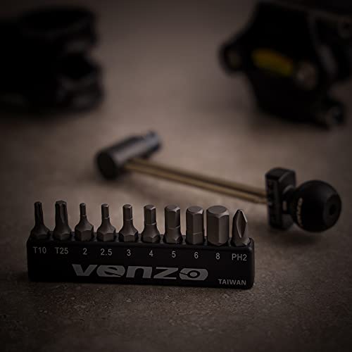 Venzo 1/4 Inch Driver Beam Torque Wrench Set 2 to 10 Nm Small