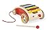 Janod Tattoo Red Xylo Roller Xylophone Pull Toy - Ages 18 Months + - J05380
