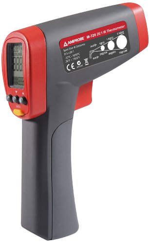 Amprobe IR-720 Infrared Thermometer with 20:1 Spot Ratio