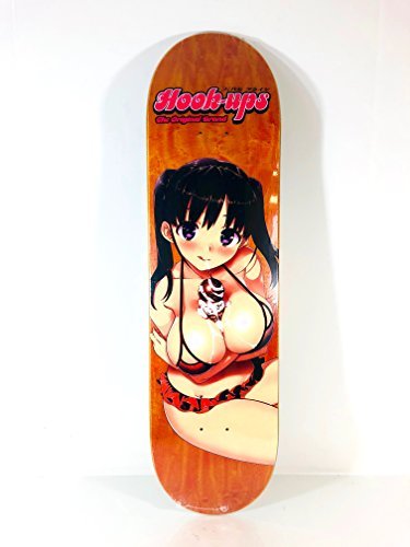 Hook-Ups Soft Serve Girl 8.38" x 32.25" Skateboard Deck