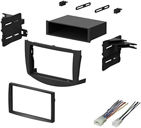 2006 2007 2008 2009 2010 2011 Toyota RAV 4 Dash Kit Single or Double Din For Stereo Install With Harness