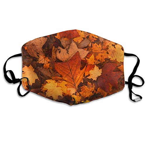 Mouth Masks Beautiful Maple Weed Earloop Face Masks - Adjustable Elastic Strap for Hiking Camping, Anti Flu Dustproof Mouth-Muffle, Half Face Mouth Mask/Cover