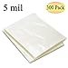 RyhamPaper Thermal Laminating Pouches, Laminating Sheets 8.9 x 11.4-Inches/Letter Size/5 mil, 300 Pack Laminator Sheets for Sealed Document, Cards, Clear Laminated Finish, Round Corner, Waterproof