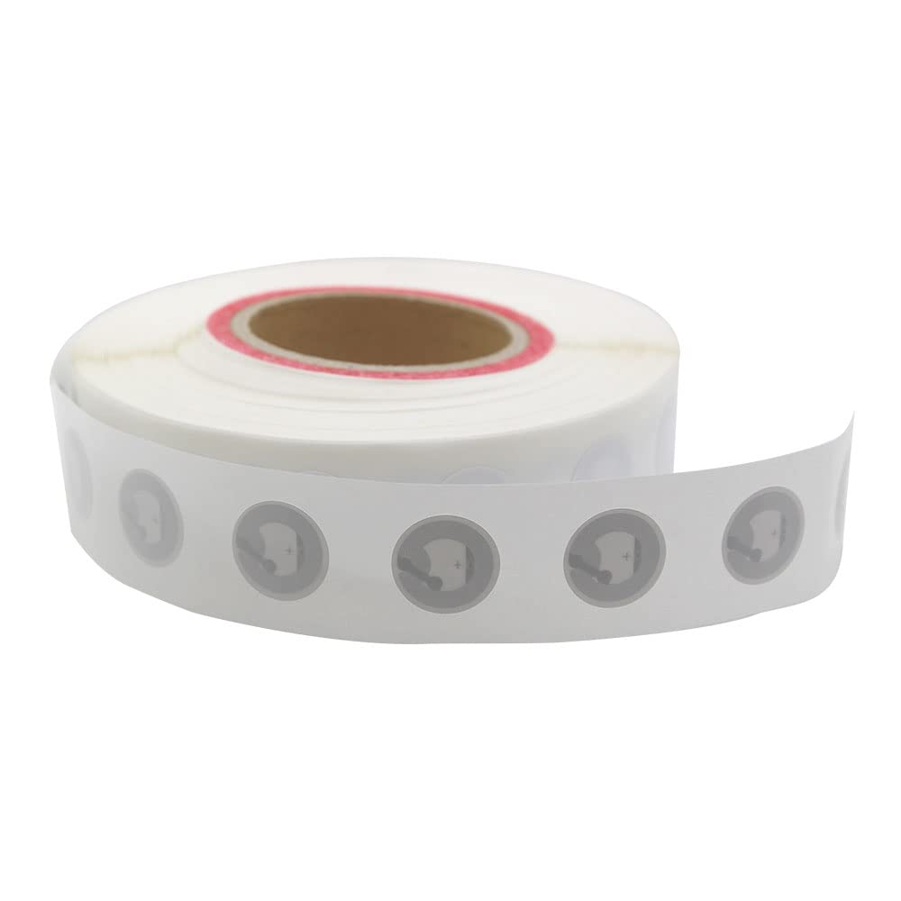 50 Pieces Fongwah NTAG213 Tag Stickers, 25mm Diameter, NFC 213 Labels for Smart Homekit and Auto Task