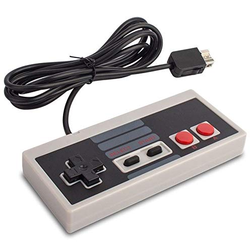Bundle NES Classic Controller Compatible with Nintendo NES Classic Edition Mini, Replacement Wired Gamepad Game controller with 1.8m / 6ft Cable for NES Nintendo Classic Mini Edition