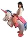 Halloween Inflatable Unicorn Adult Fancy Dress Costume Pink