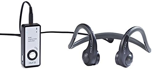 Enosis Bone Conduction Headphone, HUA-503A - Sports Headphone Wiress Earphones Open Ear, Black