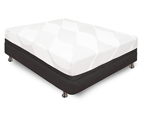 Classic Brands Premiere Gel Memory Foam Pillow Top Mattress, Full Size