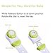 Digit Child Safety Locks by Kids-Guard, Adjustable, for Smart Kids, Baby Protection Cabinet Strap Latch, 3M Adhesive, Innovative Design For Cupboards, Drawers, Fridge,Toilet Seat(Green 2 pack)