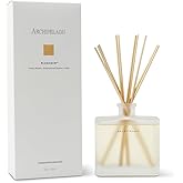Archipelago Botanicals Kashmir Home Fragrance Reed Diffuser, Includes Fragrance Oil, Frosted Glass Vessel & 10 Diffuser Reeds, Perfect for Home, Office or Gift, 7.6 Fl Oz