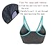 AKAMC Women's Cross Back Sport Bras,Adjustable Straps Padded Criss Cross Cropped Bras for Yoga Workout Fitness