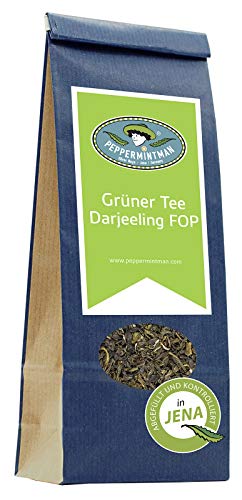 Grüner Tee Darjeeling 60g - Beliebter Tee mit blumiger Note und hellgrüner Farbe - Der Grüne Darjeeling kommt aus dem…