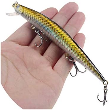 Fishing Lures 12.5cm/12.4g Minnow 6 Color Select Hard Bait Crankbait Wobbler Tackle