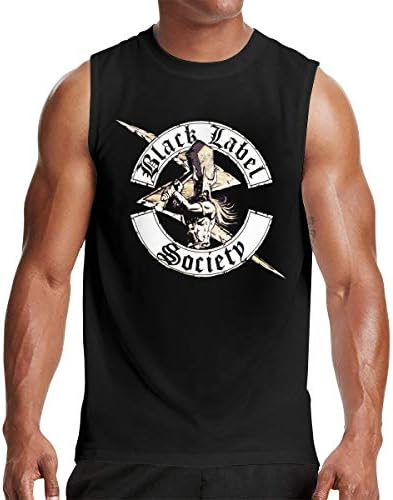 Black Label Society Fashion Men's Sleeveless T-Shirt-Perfectly Show Your Body