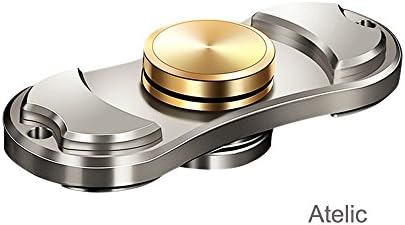 TOP RATED FINGER SPINNER,Atelic Tri-spinner New Style Cool Finger Spinner Toy Stress Reducer Hand Spinner Toy Anti-anxiety with Ceramic Bearing for ADD ADHD Autism Adult Children
