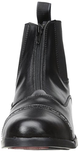 EQUISTAR Women's Zip Paddock Boot Black 7 1/2 M US