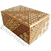 Yosegi Puzzle Box 5 sun 10 steps