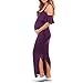Women's Cold Shoulder Maternity Dress with Pockets - Made in USA