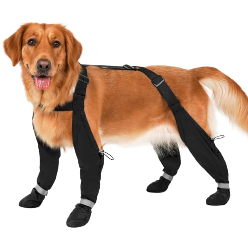 LUCKYPAW Dog Suspender Boots