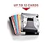 Minimalist Slim Wallet for Men - Carbon Fiber Wallets For Men RFID Blocking - Credit Card Holder with Aluminum Money Clip (Carbon Fiber Black)