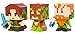 Mattel Minecraft Biome Settlers Series Mini Figure Forest 3-Pack
