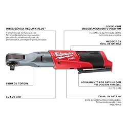 Milwaukee M12 FUEL 1/2" Ratchet with 2 Batteries