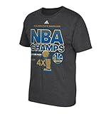 Golden State Warriors 2015 NBA Finals Champions Locker Room T-Shirt - Gray - S-4XL (XL)