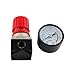140psi Air Pressure Regulator and Gauge with 1/4-Inch Thread by Wadoy