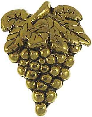 Jim Clift Design Grapes Gold Lapel Pin