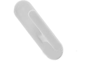 2PCS White Curtain Holders,Adhesive Curtain Hook Wall Mounted Window Drapery Tieback No Drill ABS Curtain Tie Backs Holders f