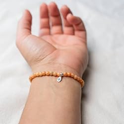 Tiny Rituals ORANGE CALCITE ENERGY BRACELET