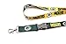 Aminco NFL Green Bay Packers Reversible Lanyard, Team Colors, one Size (NFL-LN-162-19)