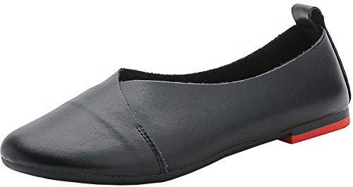 Womens Comfort Glove Shoes Genuine Leather Ballet Flats