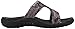 Skechers Women's Reggae Python Dress Sandal, Black Python, 8 M US