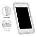 MAXCURY Clear Case, Full Body Protection Heavy Duty Shock Absorption 3 in 1 Silicone Rubber with Hard PC Phone Case Cover No Buit in Screen Protector. (Clear, for iPhone SE2022/2020/8/7/6S/6)