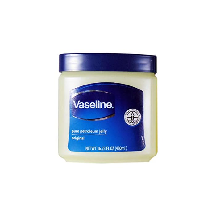 Vaseline Pure Petroleum Jelly, Original 16.23 Oz - 480 ml