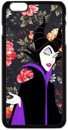 FEEL.Q- Disney Movie Maleficent Sleeping Beauty Cartoon Rubber iPhone 6 Plus Case 6S Plus 6+ Cover