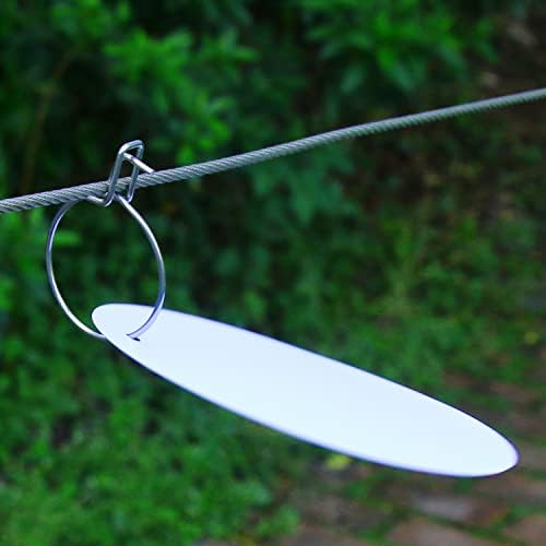 Electric Fence Alert Markers, High Visibility Reflector Stop Wildlife