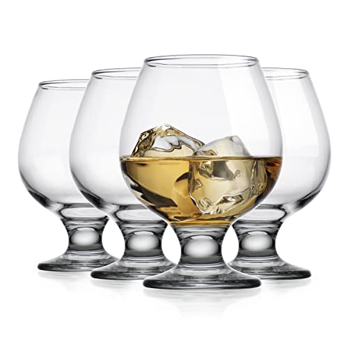 Mua Glaver's Cognac Stemmed Glasses, Set Of 4 13.25 Snifter Glass Set, Classic Whisky Glasses