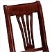 Urn Back Folding Chair in Warm Cherry Finish - Set of 2
