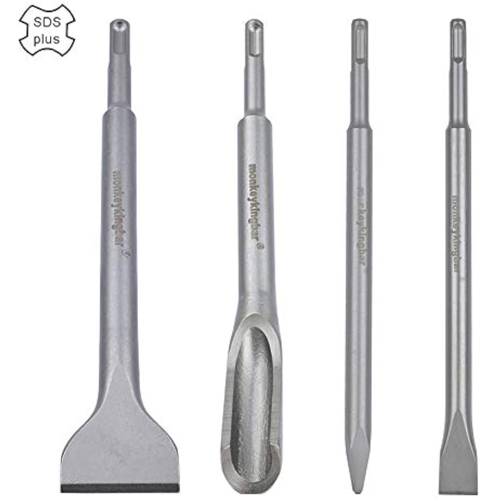 Monkey King Bar Sds Plus Chisel Bits Concrete Set Sds Tile Chisel