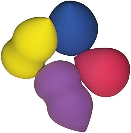 #1 Makeup Blending Sponge Dupe Applicator Set With Storage Case Original Pro Blending Sponge Egg and Gourd! High Quality Precision Sponge - LATEX FREE, RICH IN VITAMIN E, HYPO ALLERGENIC, UNSCENTED - Authentic Makeup Blending Sponge- Multi-Use Makeup Cosmetic Sponge - Professional Makeup Artists' First Choice- Great for Use with Liquid Foundation, Pressed Powder, Blush and Concealer